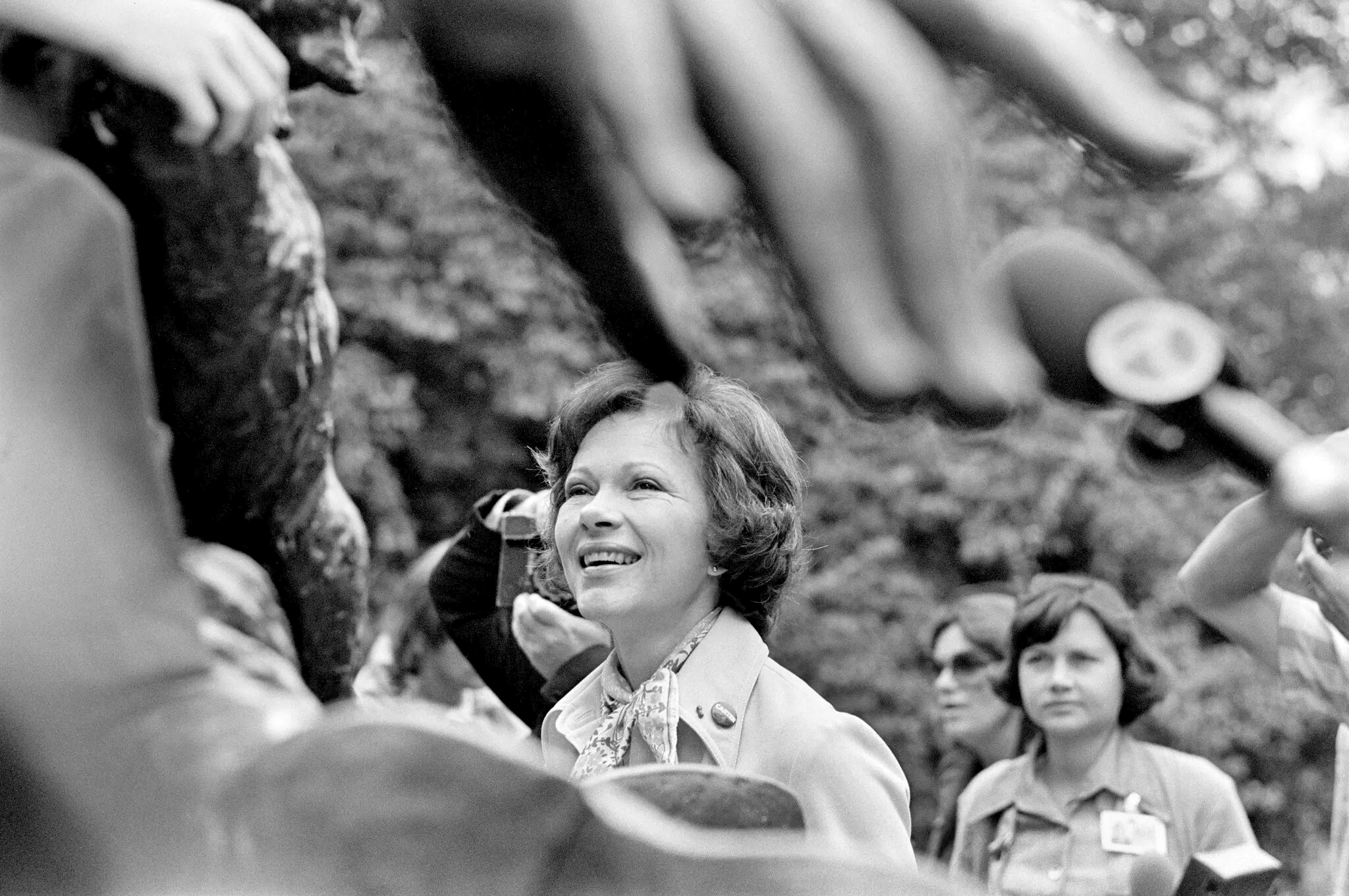 Rosalynn Campaigning