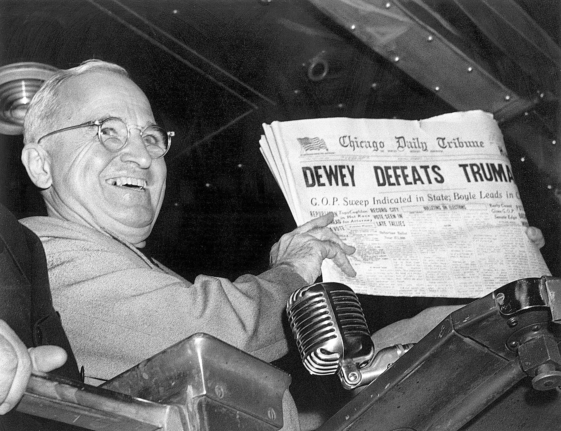 Dewey Defeats Truman (?!)