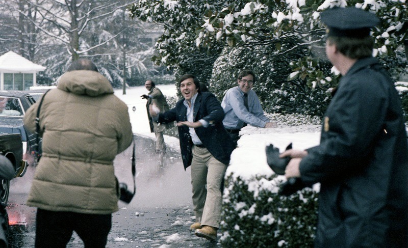 Georgia Boys in the DC Snow